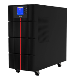 UPS Powercom MAC-10K, double conversion, 10KVA, 10KW, LCD, Tower, 8 IEC320 C13 sockets with backup power, 2 C19 sockets, terminal block, USB, RS-232, SNMP card slot, EPO, RJ45 protection, WxDxH 257x590x570mm., weight 88.4kg.