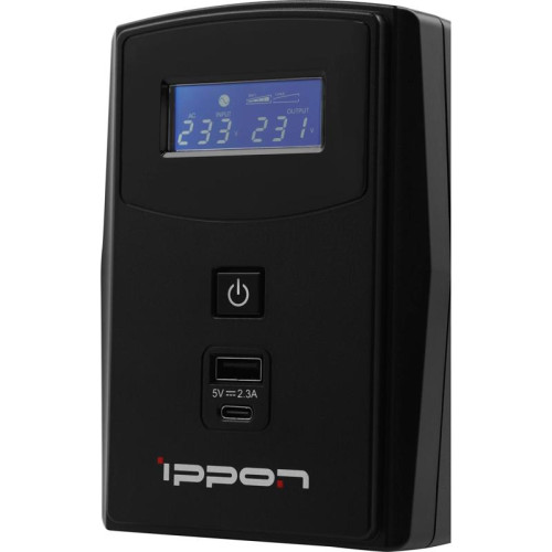 Источник бесперебойного питания Ippon Back Power Pro II 500 300Вт 500ВА черный