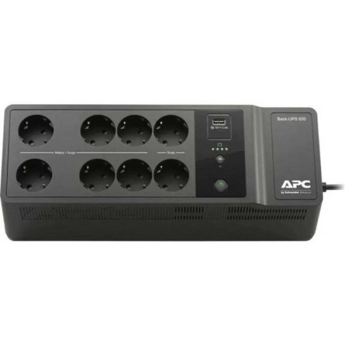 Источник бесперебойного питания APC Back-UPS BE650G2-GR 400Вт 650ВА черный Источник бесперебойного питания APC Back-UPS BE650G2-GR 400Вт 650ВА черный