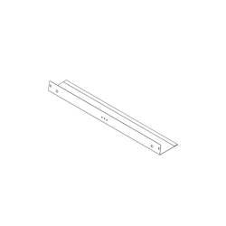 Separator for cable routing Systeme Electric, on the roof of Uniprom Rack cabinets 750mm wide