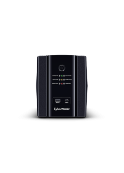 Источник бесперебойного питания/ UPS CyberPower UT1500EG Line-Interactive 1500VA/900W USB/RJ11/45/USB charger A/CNEW