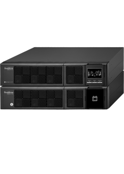 ИБП Systeme Electric Smart-Save Online SRV 3000 ВА, конвертируемый форм-фактор 4U, 230 В, 6 розеток  IEC C13 + 1хС19, SmartSlot, LCD, USB HID, версия с возможностью увеличения времени автономии, 2 кор.