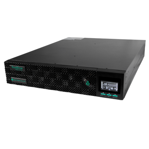 Systeme Electric Smart-Save Online первого поколения 1500 ВА, конвертируемый форм-фактор 2U, 230 В, 8 розеток IEC C13 и 1 розетка С19, SmartSlot, LCD, USB HID, версия с возможностью увеличения времени автономии