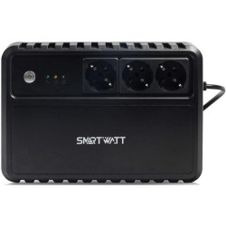 Источник бесперебойного питания Smartwatt Safe 1000 600Вт 1000ВА черный
