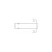 Metal ring Systeme Electric, for laying cables, Uniprom series, 10 pcs.