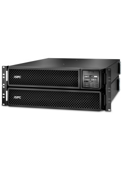 ИБП для монтажа в стойку/ Smart-UPS SRT 3000VA RM, ,  2.7 KВатт / 3.0 kВА, On-Line, Extended-run, Black, Rack, with PowerChute Business Edition sofware,  Smart-Slot, (2) IEC 320 C19, (8) IEC 320 C13