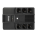 ИБП POWERMAN Brick 600, линейно-интерактивный, 600ВА, 360Вт,   3 евророзетки с резервным питанием, 3 евророзетки с фильтрацией, защита RJ45/RJ11, батарея 12В 7Ач 1 шт.,  293мм х 202мм х 93мм, 4.5 кг./ UPS POWERMAN Brick 600, line-interactive, 600VA, 360W,