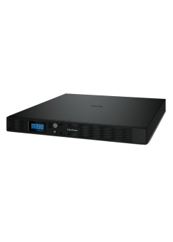 ИБП CyberPower PR1000ELCDRT1U, Rackmount, Rackmount, Line-Interactive, 1000VA/670W, 6 IEC-320 С13 розеток, USB&Serial, SNMPslot, LCD дисплей, Black, 0.6х0.55х0.15м., 24.4кг./ UPS Line-Interactive CyberPower PR1000ELCDRT1U 1000VA/670W USB/RS-232/EPO/SNMPsl