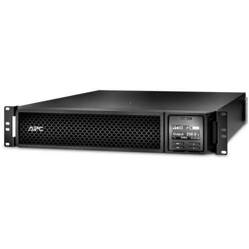 Smart-UPS SRT 1.0кВт / 1.0кВА, On-Line, Extended-run, Black, Rack 2U, with PowerChute Business Edition sofware, Interface Port RJ-45 Serial, Smart-Slot, USB, (6) IEC 320 C13