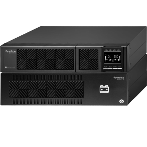Источник бесперебойного питания Systeme Electriс SRT SRTSE5KRTXLI-NC 5000Вт 5000ВА черный