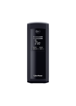 Источник бесперебойного питания/ UPS CyberPower VP1200EILCD  Line-Interactive 1200VA/720W USB/RS-232/RJ11/45  (4 + 4 IEC С13)