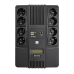 Источник бесперебойного питания NERPA RU 1000ВА/600Вт, LCD, 8 розеток Schuko, Зарядка USB, АКБ 9 Ач/12 В