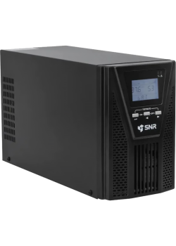 Источник бесперебойного питания онлайн SNR BASE 1000ВА/900Вт, 1ф:1ф, 24В(DC), LCD, 6А(ЗУ), без АКБ/ Online, Tower, UPS