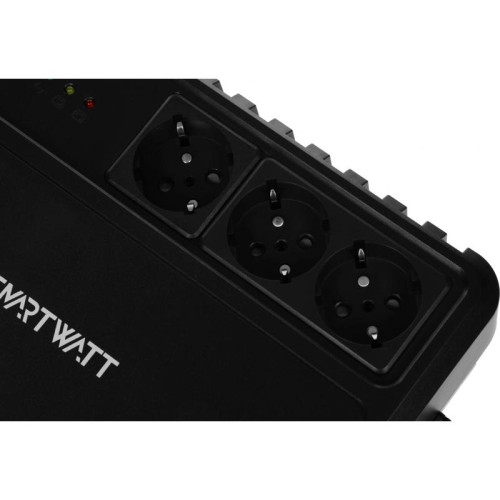 Источник бесперебойного питания Smartwatt Safe 600 360Вт 600ВА черный