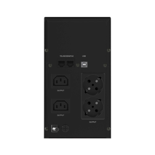 Линейно-интерактивный ИБП ДКС серии Info LCD, 2000 ВА/1200 Вт, 1/1,2xIEC C13, 2xSchuko, USB + RJ45, LCD, 2x9Aч Линейно-интерактивный ИБП ДКС серии Info LCD, 2000 ВА/1200 Вт, 1/1,2xIEC C13, 2xSchuko, USB + RJ45, LCD, 2x9Aч