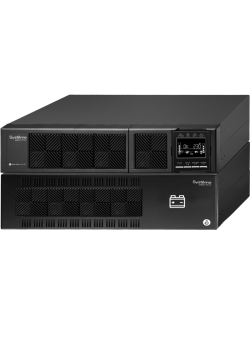 ИБП Systeme Electric Smart-Save Online SRT 8000 ВА, конвертируемый форм-фактор 5U, 230 В, 1:1, клеммный вход/выход, SmartSlot, LCD, USB HID, SNMP карта, параллельное резервирование, версия с возможностью увеличения времени автономии, 2 кор.