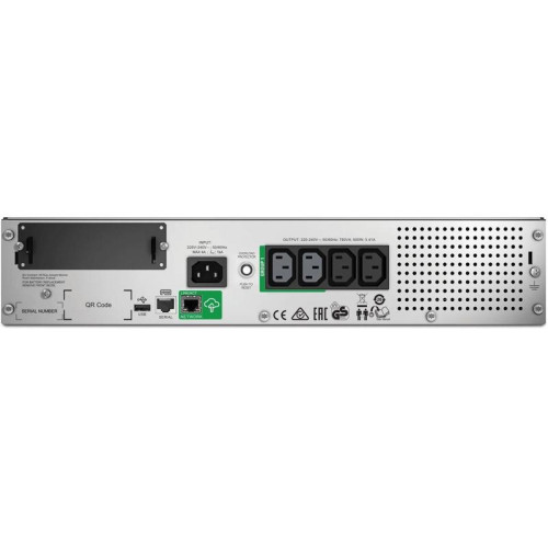 Источник бесперебойного питания APC Smart-UPS SMT750RMI2UC 500Вт 750ВА черный