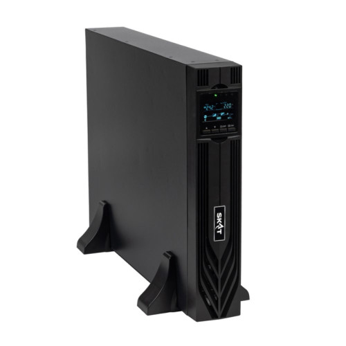 8775 SKAT-UPS 3000-RACK-ON-E P3 ИБП 3000ВА/3000 Вт, 2U, On-Line, синус, внешн. АКБ 72В (6х12В), 8хC13+1xC19, USB, RS232, слот для карт (SNMP, реле), EPO, ШхГхВ 440х602х86,5 масса 8.8 кг