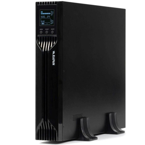 Источник бесперебойного питания Бастион Rapan-UPS 2000-Rack-IN-4X9-E 1400Вт 2000ВА черный