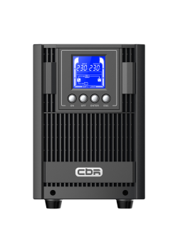 ИБП CBR ESSENCE ESN-2000C Online 2000 VA / 2000 W, Tower, 6 x C13, LCD, HID-USB, RS232, EPO, SNMP slot/ UPS CBR Online Tower