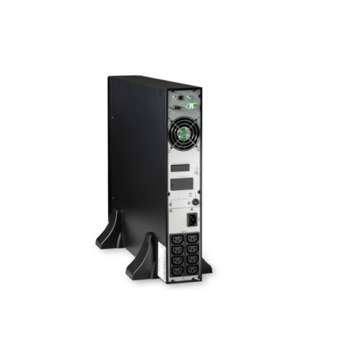 ИБП Ермак Онлайн стоечный 2U, 1500 ВА/1500 Вт, 8xIEC C13, EPO, USB, RS-232, 3x9Ач, ШхГхВ 440х460х86.5мм., вес 16кг