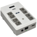 ITK ELECTRA ST8 ИБП Линейно-интерактивный 800ВА/480Вт LCD АКБ 1х9AH 8хSchuko USB 4хUSB зарядки