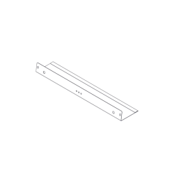 Separator for cable routing Systeme Electric, on the roof of Uniprom Rack cabinets 600mm wide, 2 pcs.