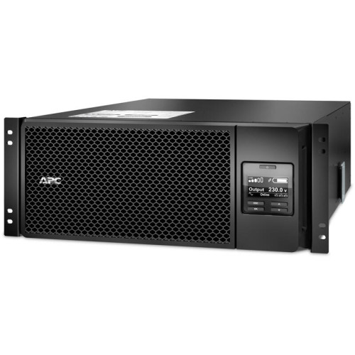 Smart-UPS On-Line,6000 Watts /6000 VA,230V /230V, Interface Port Contact Closure, RJ-45 10/100 Base-T, RJ-45 Serial, Smart-Slot, USB, Extended runtime model, 4 U
