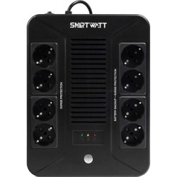 Источник бесперебойного питания Smartwatt SAFE PRO 600 360Вт 600ВА черный