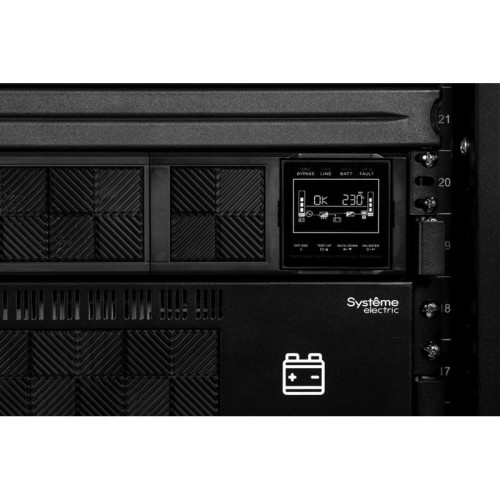 Источник бесперебойного питания Systeme Electriс SRT SRTSE5KRTXLI-NC 5000Вт 5000ВА черный