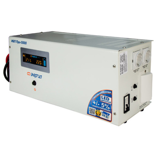 ИБП Pro-5000 24V Энергия/ UPS Pro-5000 24V Energy