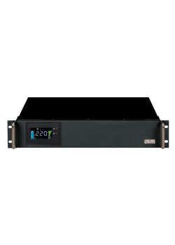 Источник бесперебойного питания Powercom King Pro RM KIN-1200AP LCD 960Вт 1200ВА черный/ UPS Powercom King Pro RM KIN-1200AP LCD 960W 1200Va black