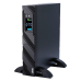 UPS POWERCOM SPR-1000, line-interactive, 1000 VA, 800 W, LCD, Rack / Tower, 8 IEC320 C13 sockets with redundant power supply, USB, RS-232, SNMP card slot, RJ45 protection, WxDxH 428x453x84 mm, 18.3 kg