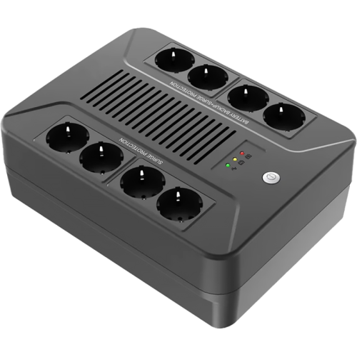 Источник бесперебойного питания Line-Interactive, 800 VA, LED, USB, 8 Schuko/ Line-Interactive,  Brick, UPS