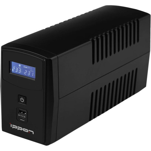 Источник бесперебойного питания Ippon Back Power Pro II 600 360Вт 600ВА черный