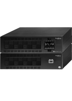 ИБП Systeme Electric Smart-Save Online SRV 10000 ВА, монтаж в стойку 6U, 230 В, 1:1, клеммный вход/выход, SmartSlot, LCD, USB, версия с возможностью увеличения времени автономии, 2 кор.