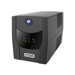 Башенный линейно-интерактивный ИБП/ ИБП CBR [QTM-1500T-4F-LCUC] Line Interactive  1500VA/900W 9Ah12V 4 x Shuko, HID-USB, RJ45/11