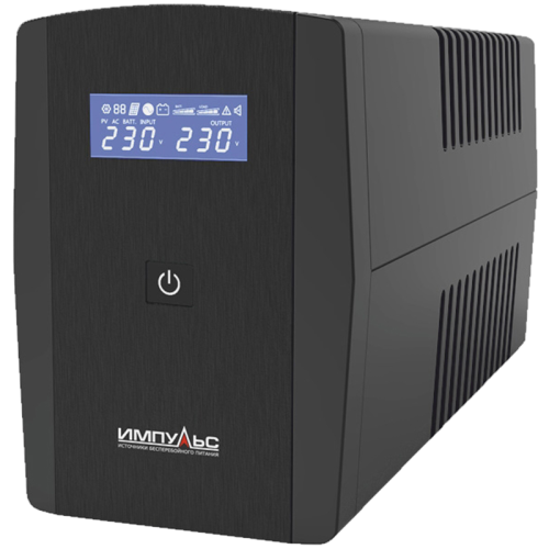 ИБП ЮНИОР СМАРТ 1500, 1500/900 ВА/Вт, LCD, USB, RJ11/RJ45, SCHUKOx2/ line-interactive AS tower