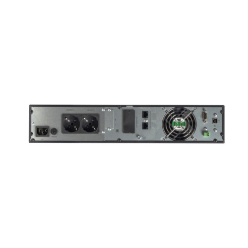8764 SKAT-UPS 1500-RACK-ON-3X9 P3 ИБП 1500ВА/1500 Вт, 2U, On-Line, синус, встр. АКБ 36В (3x9Ач), 2хSchuko, USB, RS232, RS485, параллельный порт, слот для карт (SNMP,реле), EPO, ШхГхВ 440х460х88, масса 19.4 кг