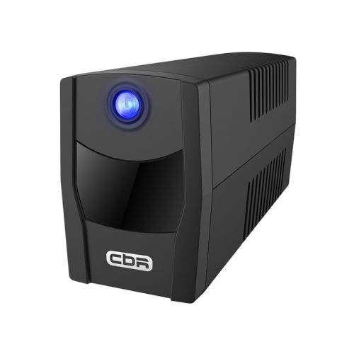 Башенный линейно-интерактивный ИБП/ ИБП CBR [QTM-850T-2F-LCUC] Line Interactive  850VA/480W 9Ah12V 2 x Shuko, HID-USB, RJ45/11