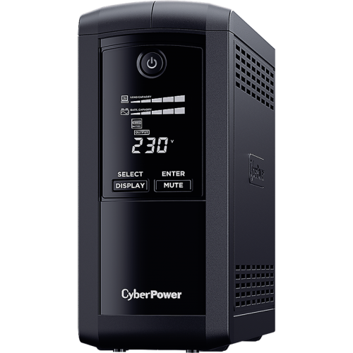 Источник бесперебойного питания/ UPS CyberPower VP1000ELCD Line-Interactive 1000VA/550W USB/RS-232/RJ11/45 (4 EURO) Источник бесперебойного питания/ UPS CyberPower VP1000ELCD Line-Interactive 1000VA/550W USB/RS-232/RJ11/45 (4 EURO)