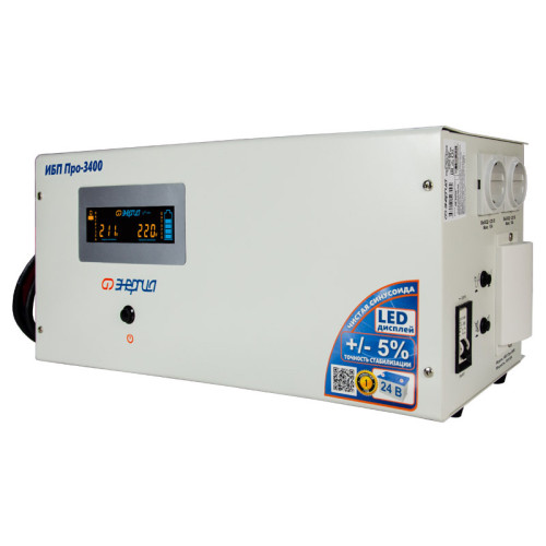 ИБП Pro-3400 24V Энергия/ UPS Pro-3400 24V Energy