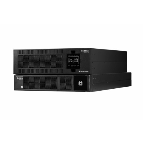 ИБП Systeme Electric Smart-Save Online SRV 10000 ВА, монтаж в стойку 5U, 230 В, 1:1, клеммный вход/выход, SmartSlot, LCD, USB, версия с возможностью увеличения времени автономии, 2 кор.