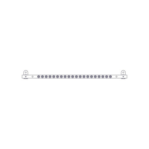 Systeme Electric grounding bar, Uniprom series, 19