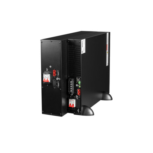 ИБП Systeme Electric Smart-Save Online SRV 6000 ВА, конвертируемый форм-фактор 5U, 230 В, 1:1, клеммный вход/выход, SmartSlot, LCD, USB, версия с возможностью увеличения времени автономии, 2 кор.