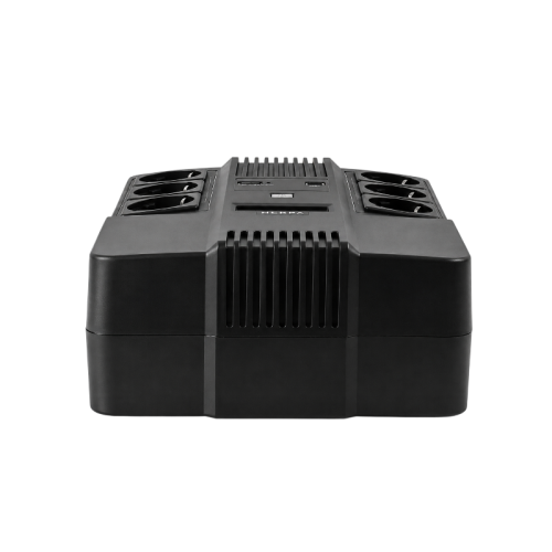 Источник бесперебойного питания NERPA RU 600ВА/360Вт, LCD, 6 розеток Schuko, Зарядка USB, АКБ 9 Ач/12 В Источник бесперебойного питания NERPA RU 600ВА/360Вт, LCD, 6 розеток Schuko, Зарядка USB, АКБ 9 Ач/12 В