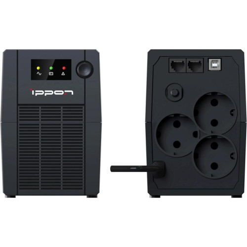 Источник бесперебойного питания Ippon Back Basic 850S New Euro 480Вт 850ВА черный