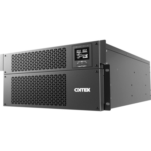 Источник бесперебойного питания/ ONTEK SM RT 10 (SB) PL, 10 кВА/10 кВт (PF=1) с внутренними аккумуляторными батареями 20шт/9Ач, выходными клеммами и выходными розетками 8шт х С13, 4шт х С19, с выключателем сервисного байпаса и выходным выключателем, заряд