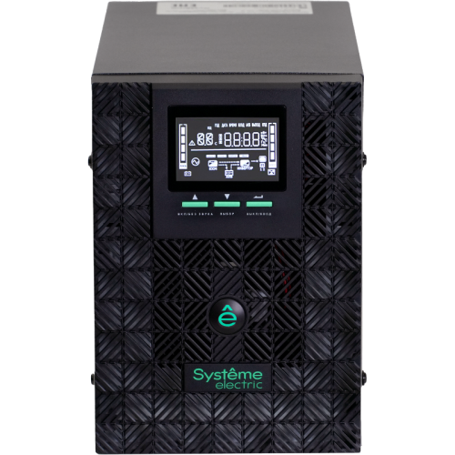 Systeme Electric Smart-Save SMT 2000 ВA, 230 В, 1:1, 3 шт. АКБ, 12В 9Ач, размеры 157,5x453x227,5 мм