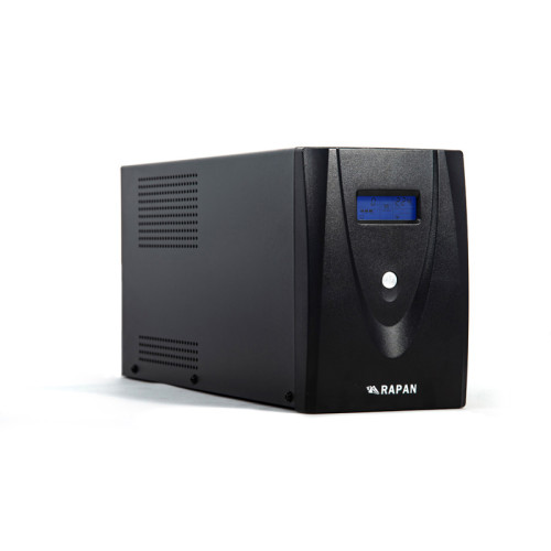 734 RAPAN-UPS 3000 power supply 220V 3000VA / 1800W meander battery 4x7Ah interactive